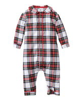 Baby's Brushed Cotton Cambridge Romper - Balmoral Tartan