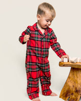 Baby's Brushed Cotton Classic Romper in Imperial Tartan