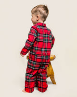 Baby's Brushed Cotton Classic Romper in Imperial Tartan