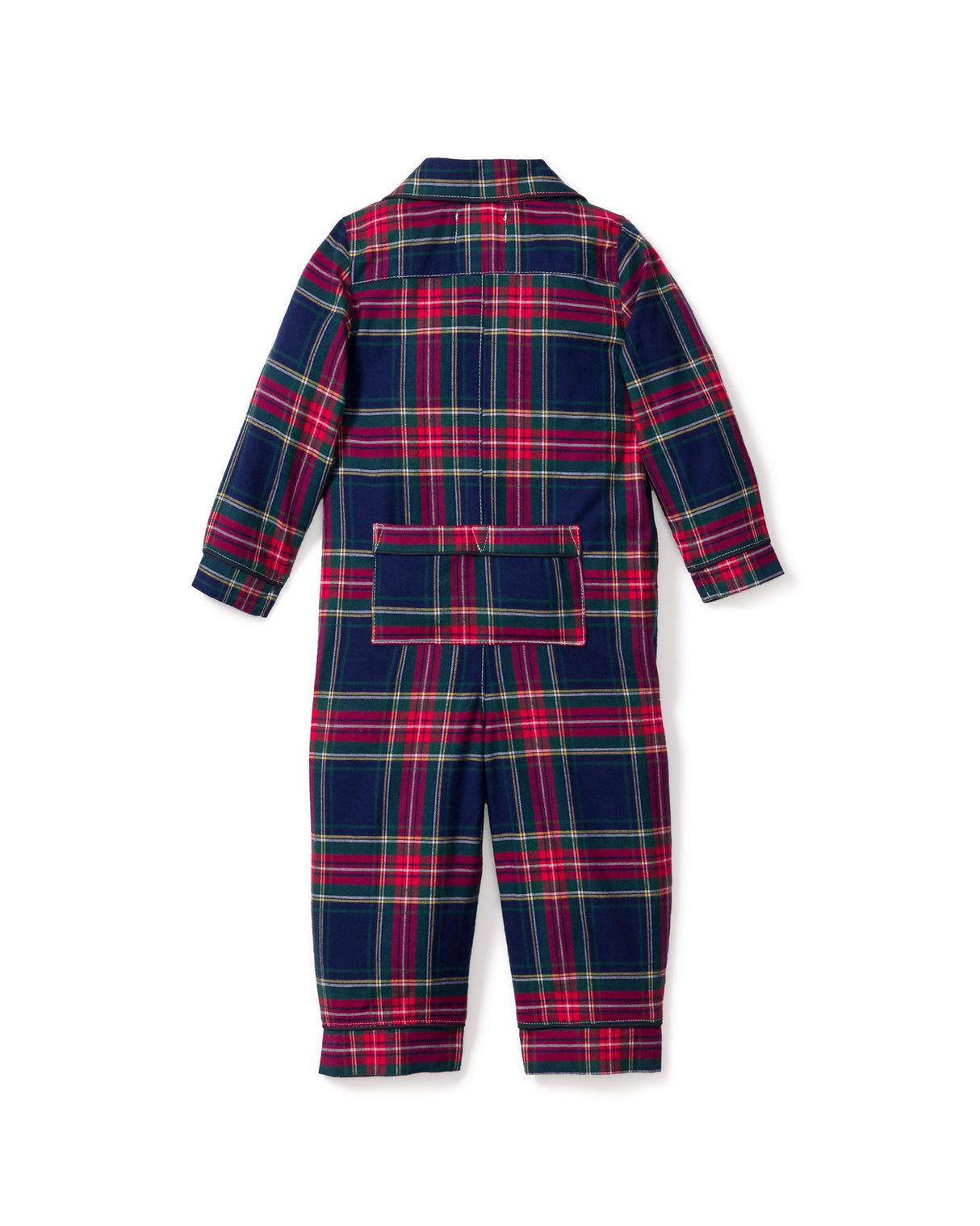 Baby's Brushed Cotton Classic Romper in Windsor Tartan