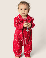 Baby's Flannel Cambridge Romper in Starry Night