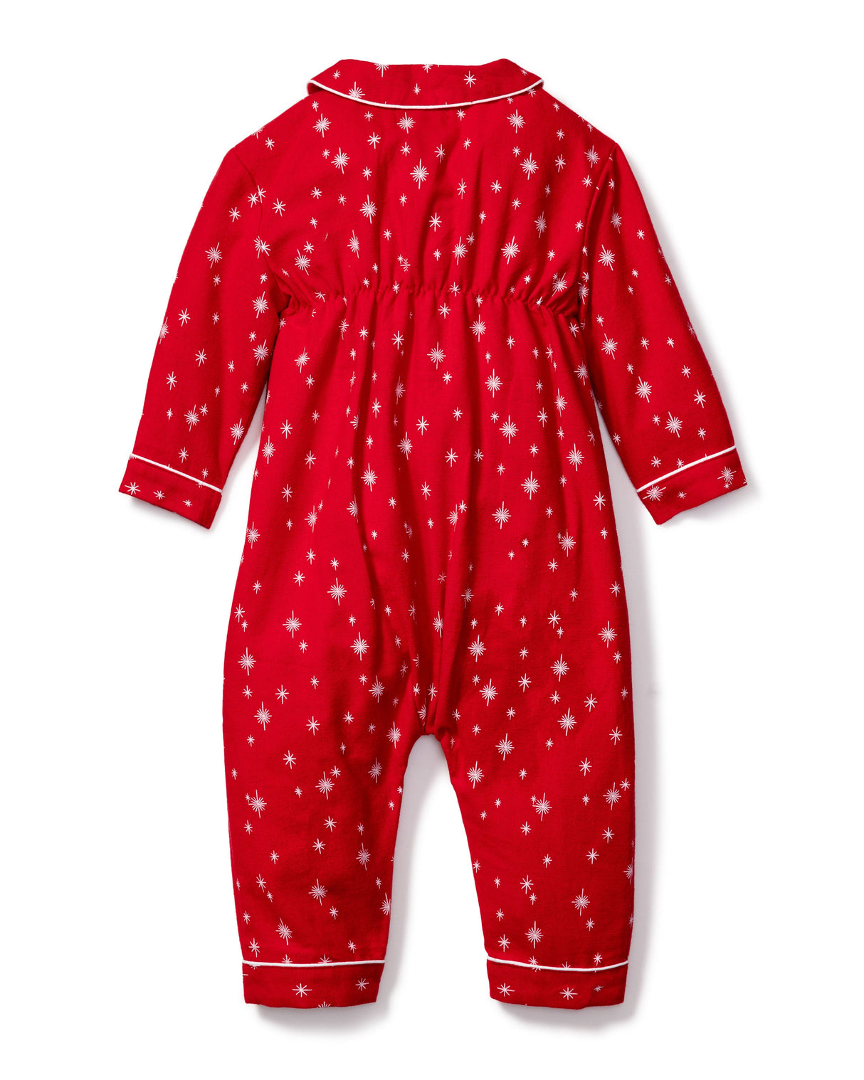 Baby's Flannel Cambridge Romper in Starry Night