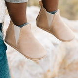 Weathered Brown Chelsea Boot Baby Shoe - HoneyBug 