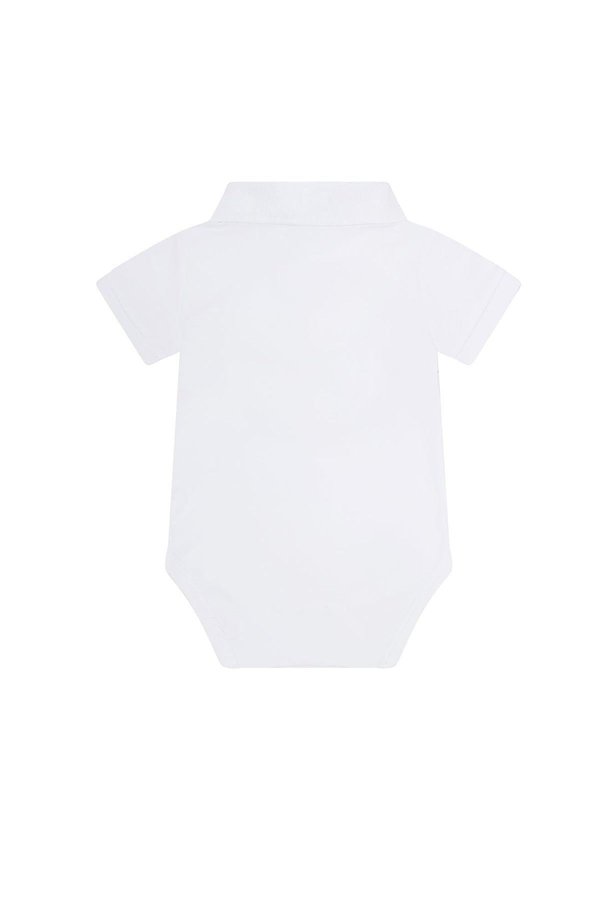 White Boy Short Sleeve Onesie - HoneyBug 