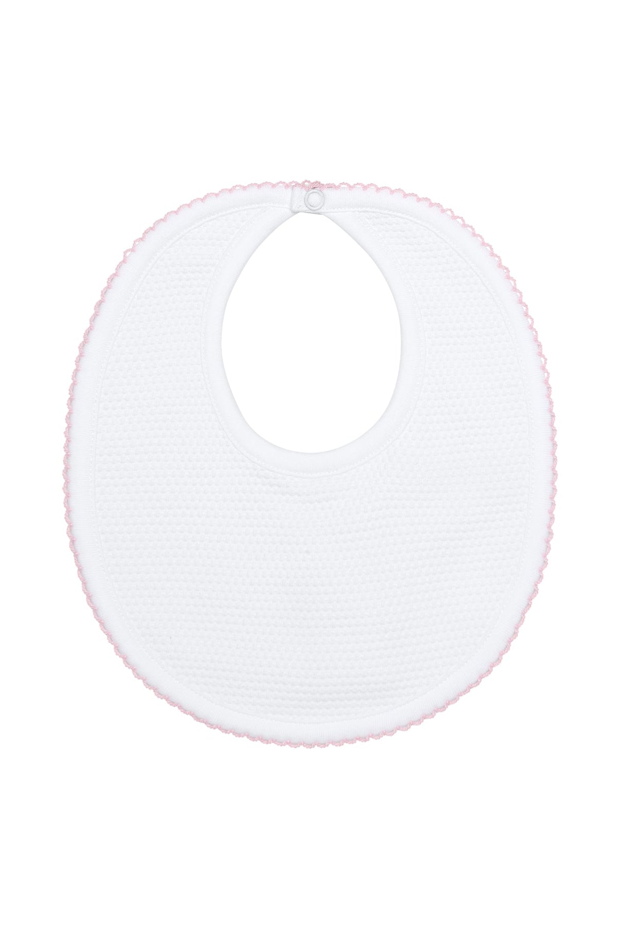 White Bubble Baby Bib - HoneyBug 
