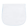 White Bubble Baby Burp Cloth - HoneyBug 