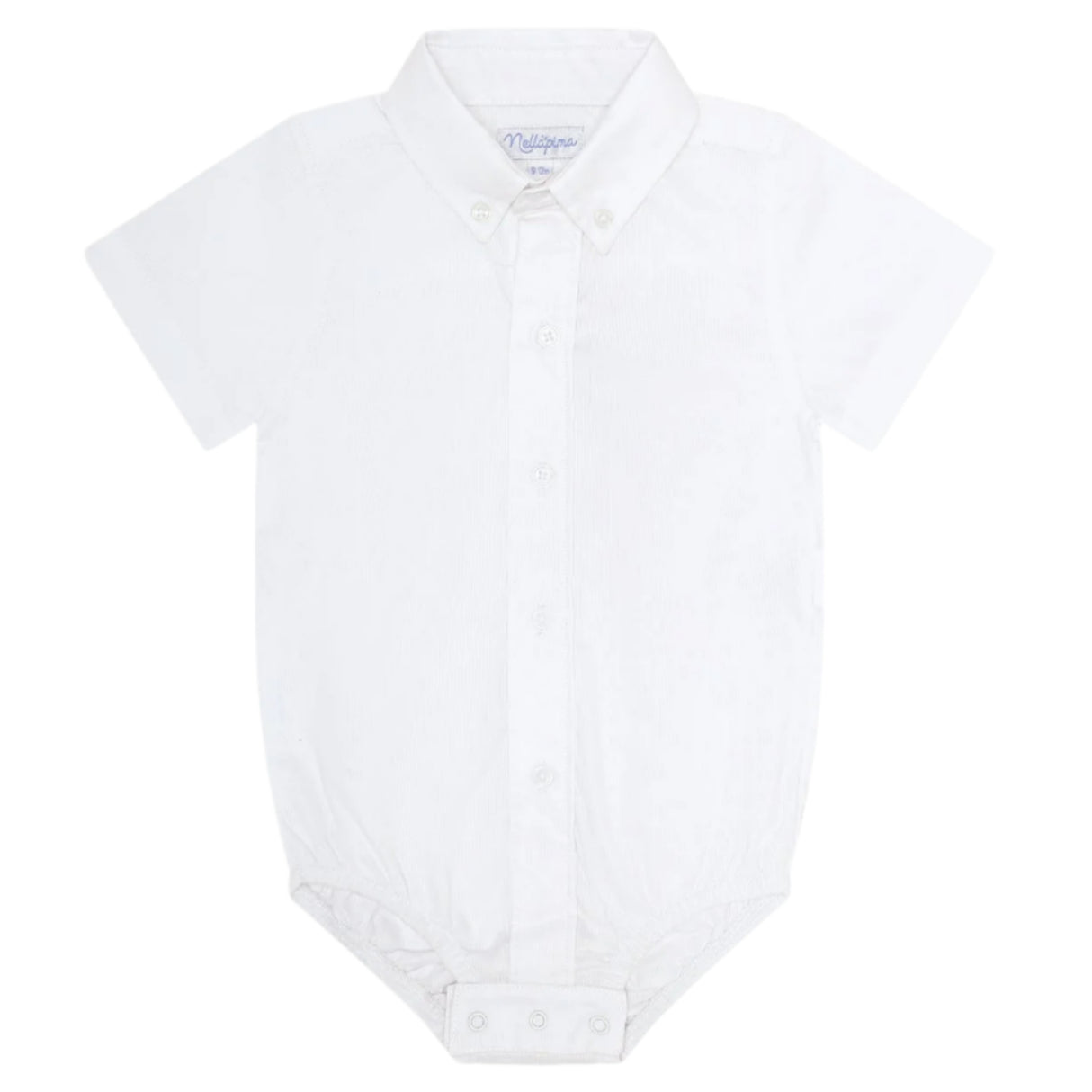 White Pima Cotton Onesie Shirt - HoneyBug 