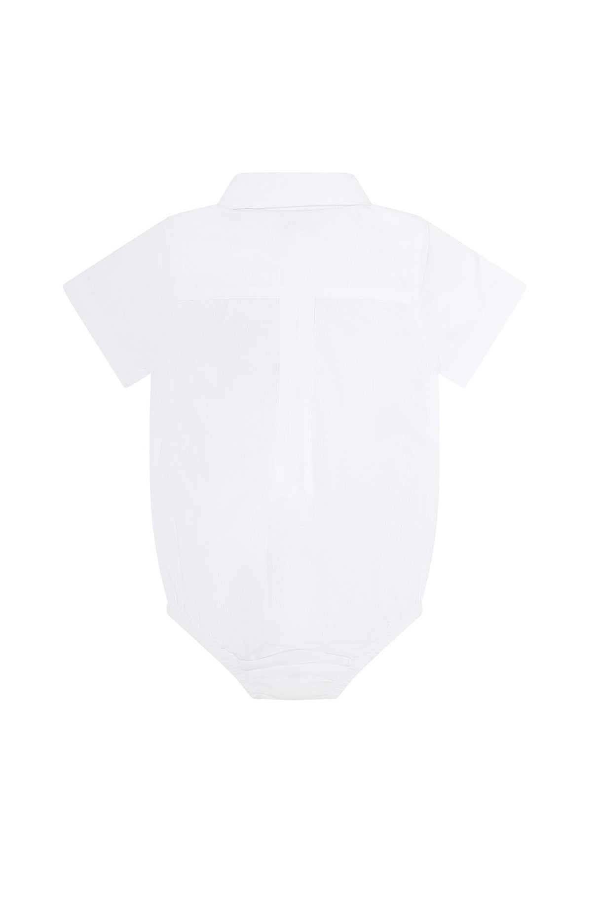 White Pima Cotton Onesie Shirt - HoneyBug 