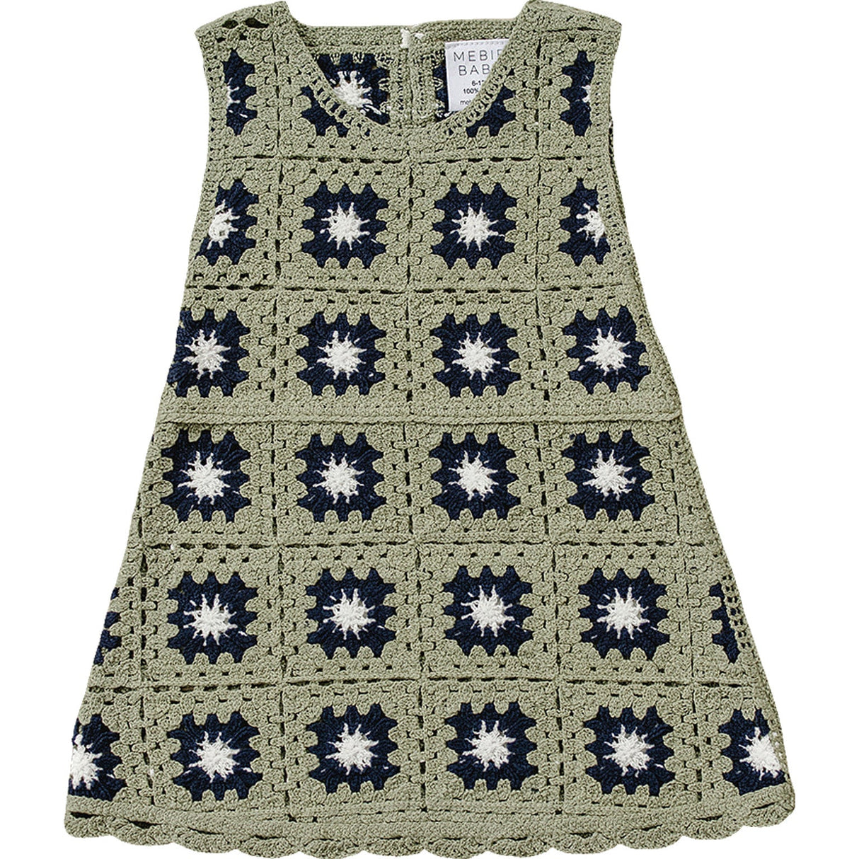 Crochet Cover Up Dress - HoneyBug 