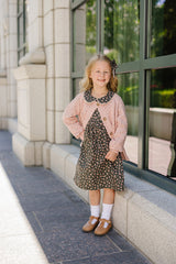 Olive Bloom Dress - HoneyBug 