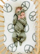 Peace Plush Blanket - HoneyBug 