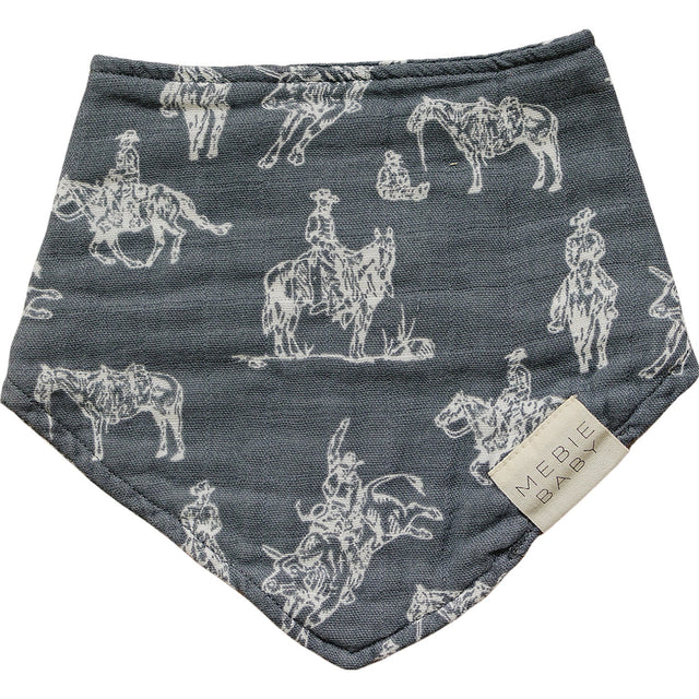 Wild West Muslin Bib - HoneyBug 