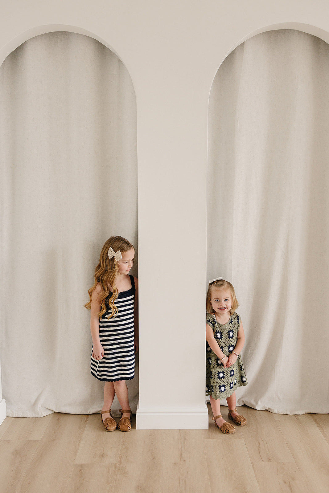 Navy Stripe Knit Tank Dress - HoneyBug 