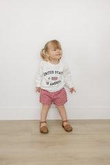United States Crew Neck - HoneyBug 