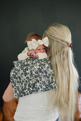 Liberty FLoral Muslin Burp Cloth - HoneyBug 