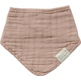 Dusty Rose Muslin Bib - HoneyBug 