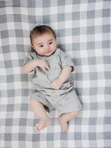 Sailboat Button Short Set