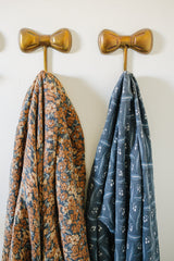 Venetian Floral Muslin Swaddle Blanket - HoneyBug 