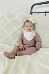 Cream Muslin Quilt - HoneyBug 