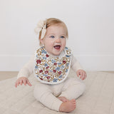 Desert Floral Classic Luxe Fleece Bib