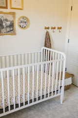 Autumn Bloom Muslin Crib Sheet - HoneyBug 