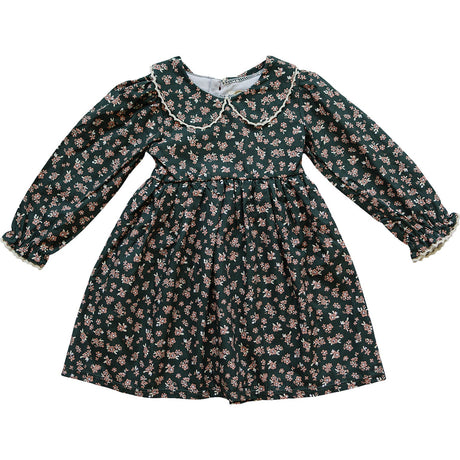 Olive Bloom Dress - HoneyBug 