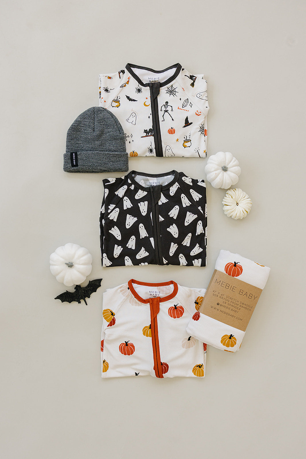 Spooky Bamboo Zipper - HoneyBug 