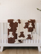Teddy Bear Plush Blanket