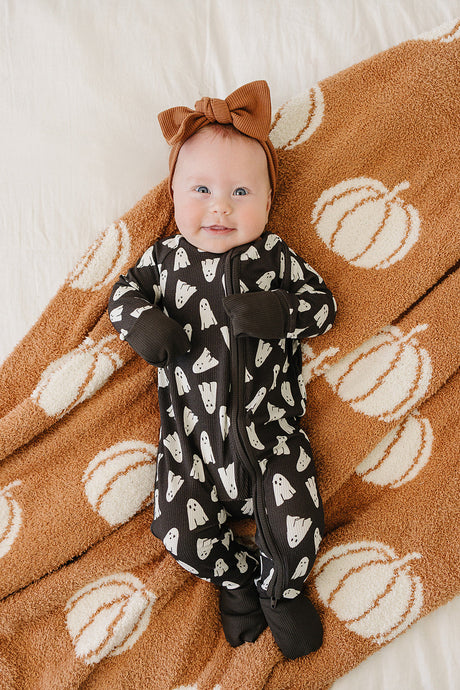 Spooky Bamboo Zipper - HoneyBug 