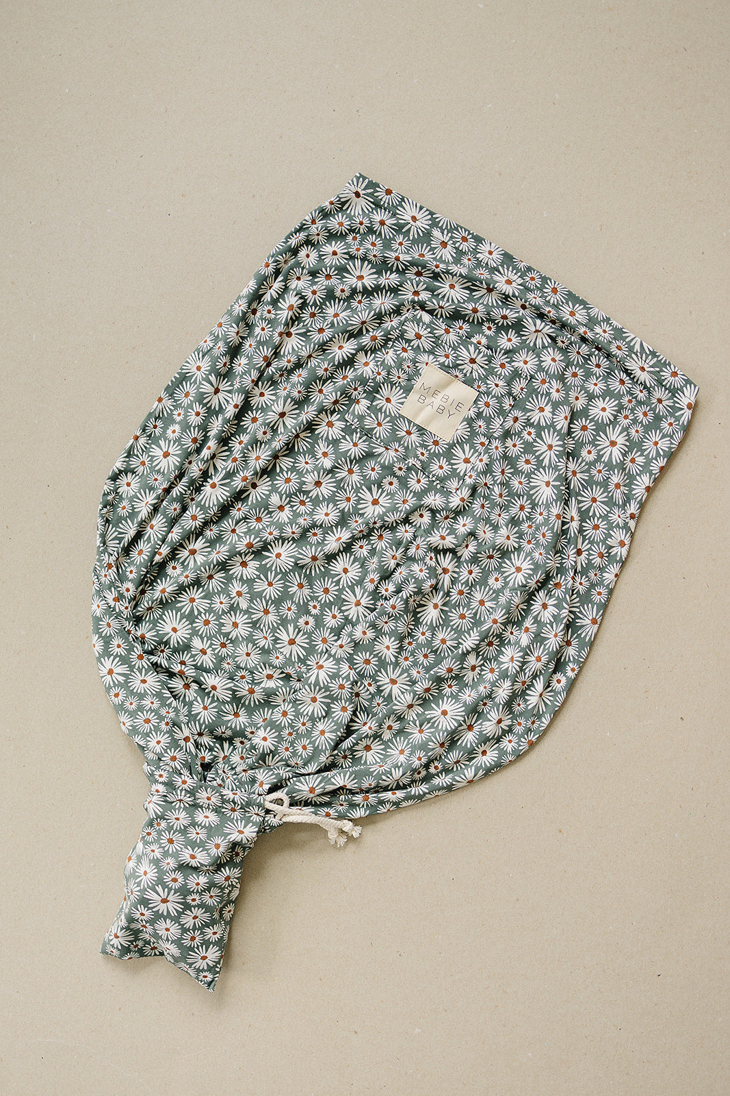 Dark Green Daisy Bamboo Multi-Use Cover - HoneyBug 