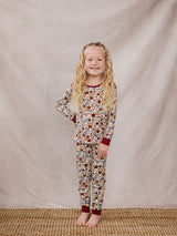 Desert Floral Ribbed Bamboo Cozy Set