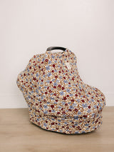 Desert Floral Ribbed Bamboo Multi-Use Cover