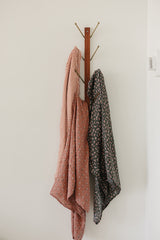 Pink Stripes Muslin Swaddle Blanket - HoneyBug 