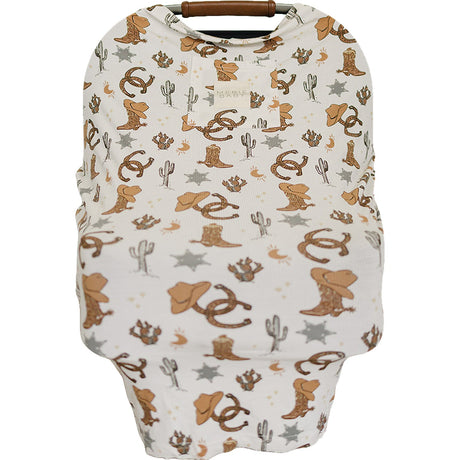 Outlaw Cowboy Ribbed Bamboo Multi-Use Cover - HoneyBug 