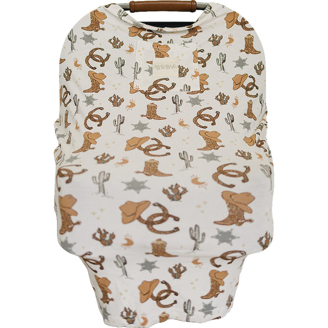 Outlaw Cowboy Ribbed Bamboo Multi-Use Cover - HoneyBug 