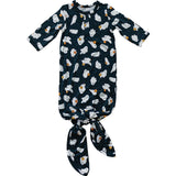 Ghosts Bamboo Knot Gown - HoneyBug 