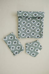 Southwest Aztec Muslin Burp Cloth - HoneyBug 