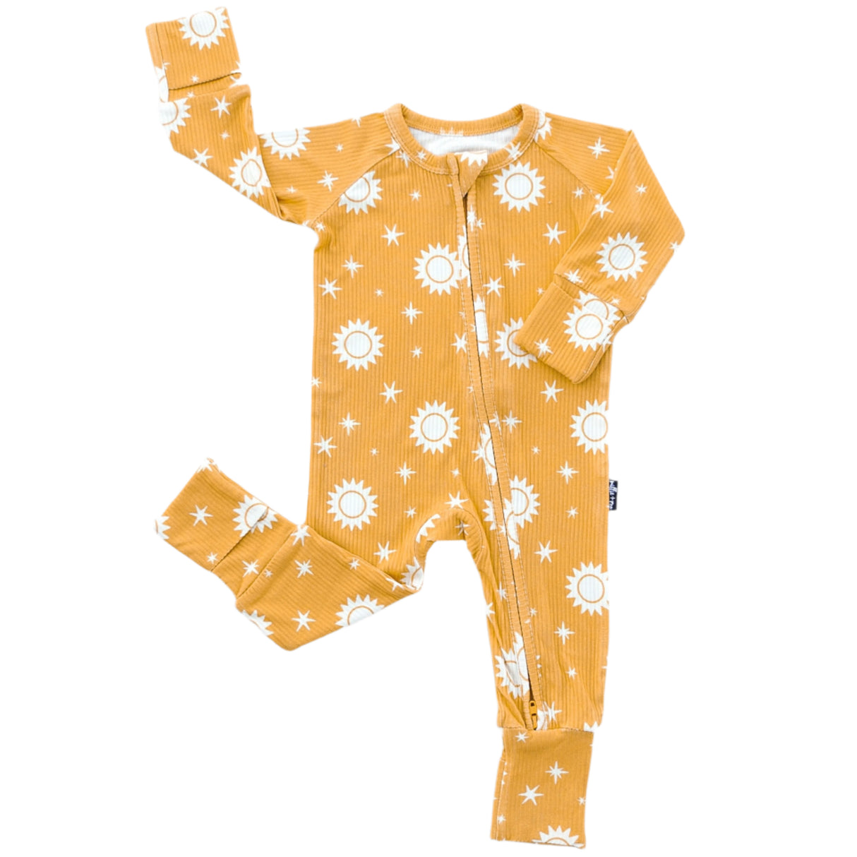 ZIP ROMPER - Sunshine Ribbed