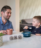 2-Piece Silicone Bowl & Spoon Weaning Set