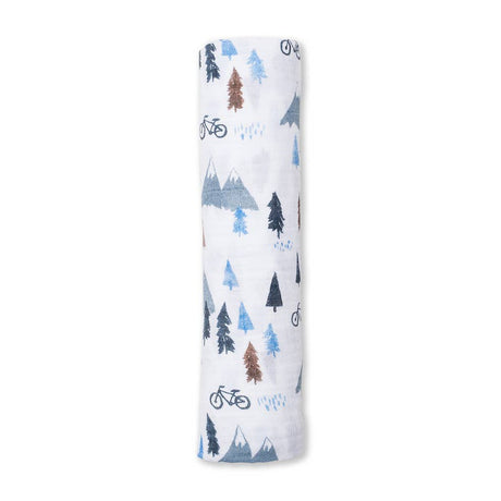 Classic Muslin Swaddle - Mountain Top - HoneyBug 