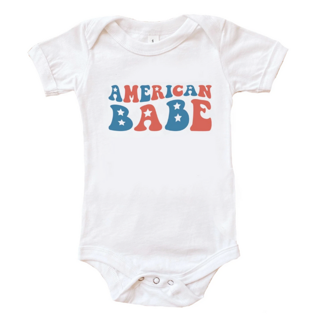American Babe Baby Onesie - HoneyBug 
