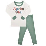 pajamas | apres ski green - HoneyBug 