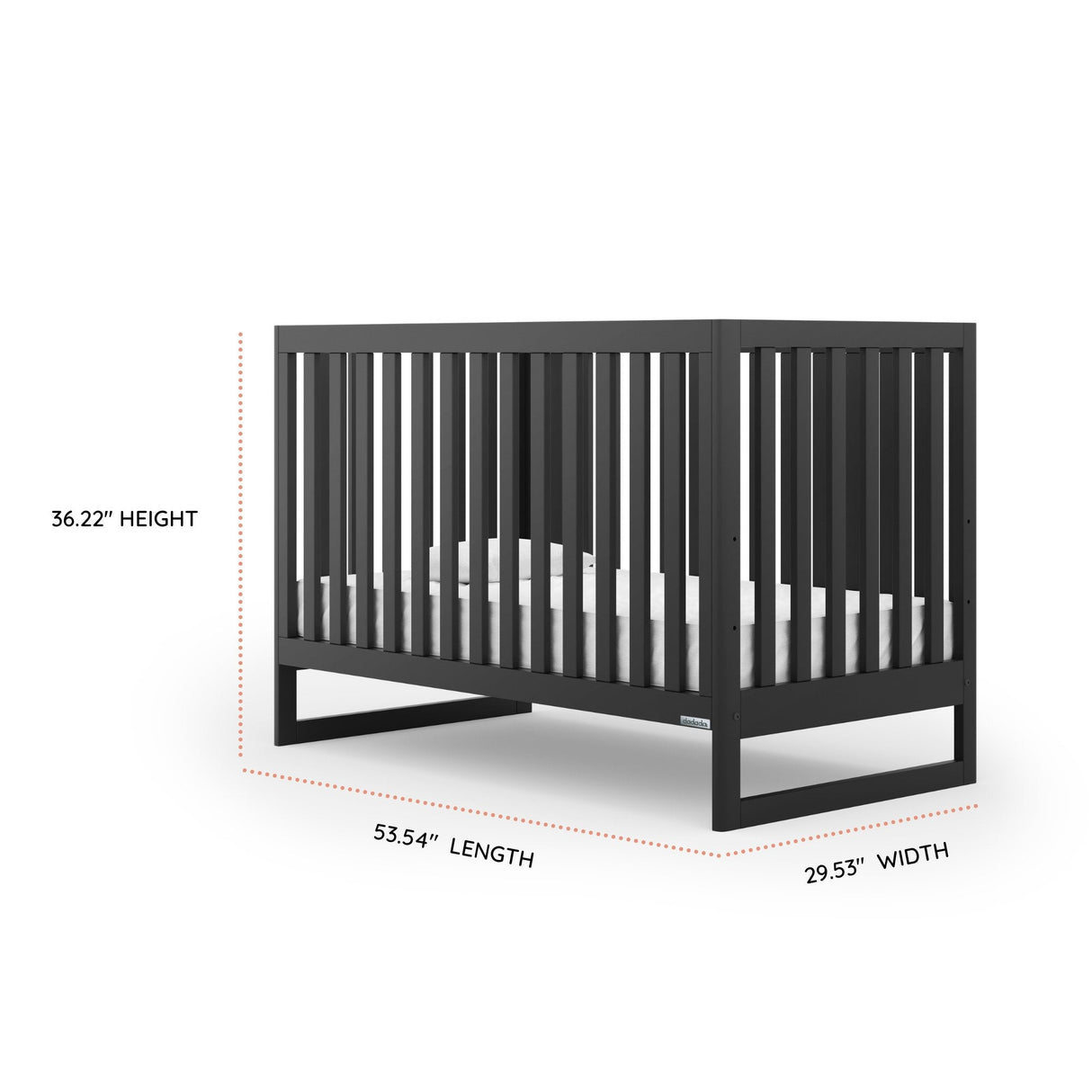 Austin 3-in-1 Convertible Crib - HoneyBug 