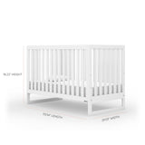 Austin 3-in-1 Convertible Crib - HoneyBug 
