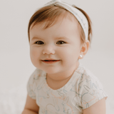 short sleeve twirl dress | bunnies - HoneyBug 