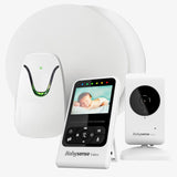 Babysense 7 Safe Sleep & Compact Video Monitor Bundle - HoneyBug 