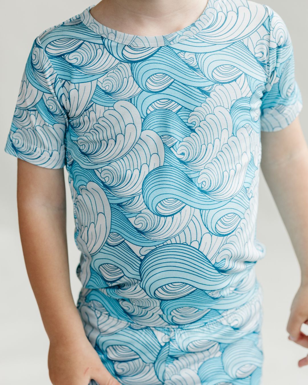 Bamboo Shorts Set | Delmar - HoneyBug 