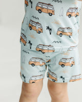 Bamboo Shorts Set | Retro Beach - HoneyBug 