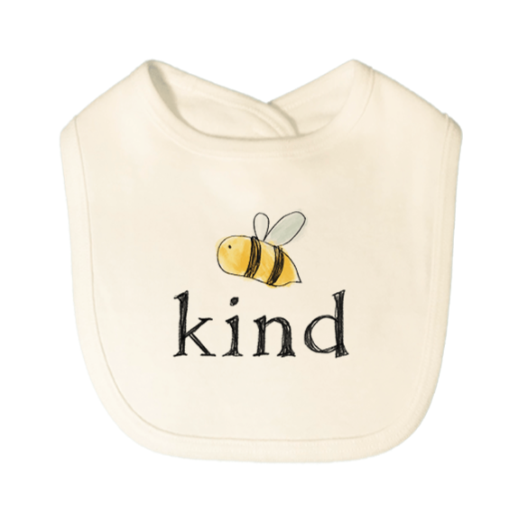 graphic bib | bumble bee kind - HoneyBug 