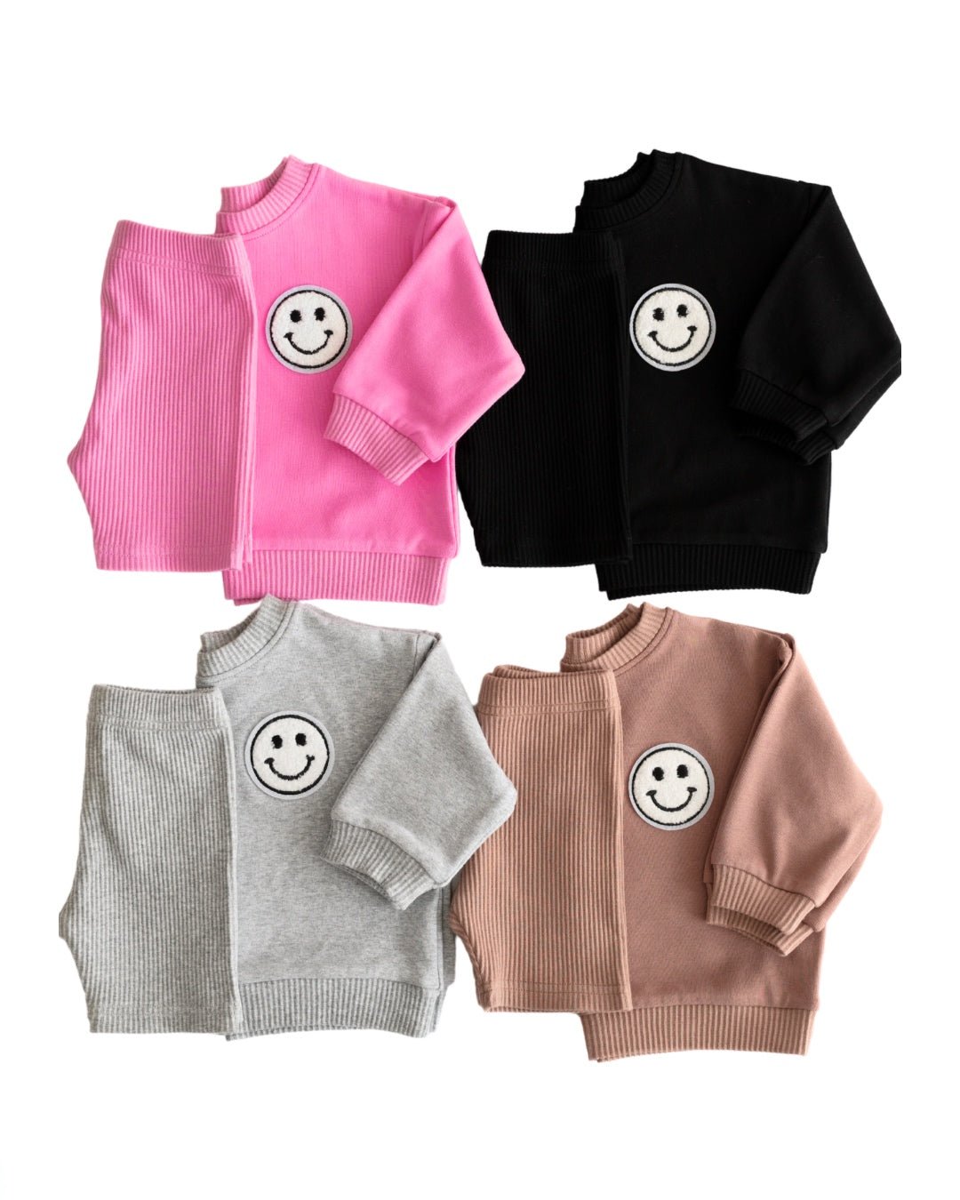 Biker Shorts Set | Pink - HoneyBug 